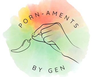 Curated & Custom Romance/Body-empowerment themed ornaments!