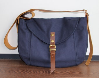 CLEARANCE SALE 50% Navy Blau Sling Taschen, Handtaschen, Schultertasche, Lederband, Crossbody Tasche, Hobo Tasche, Festival Tasche, Kinies