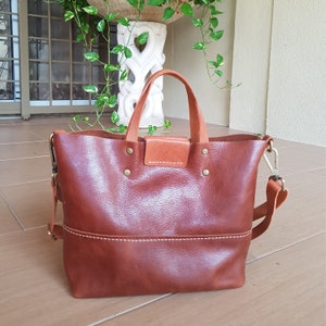 Copper Leather Bag, Leather Tote, Sling Bag, Valentine gift, Handheld Bag, Shoulder Bags, Hand Stitched Bag, Gift For Women, Women Bag - A30