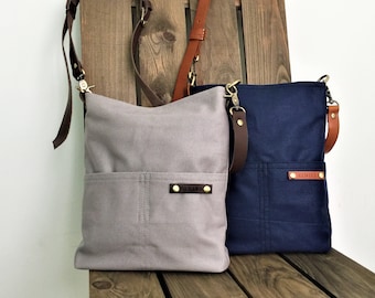 Cross Body Sling Bag in LIGHT GRAY, Personalized valentine gift, Couple Bag, Customized Bag, bags and purses, Shoulder Bags, Kinies