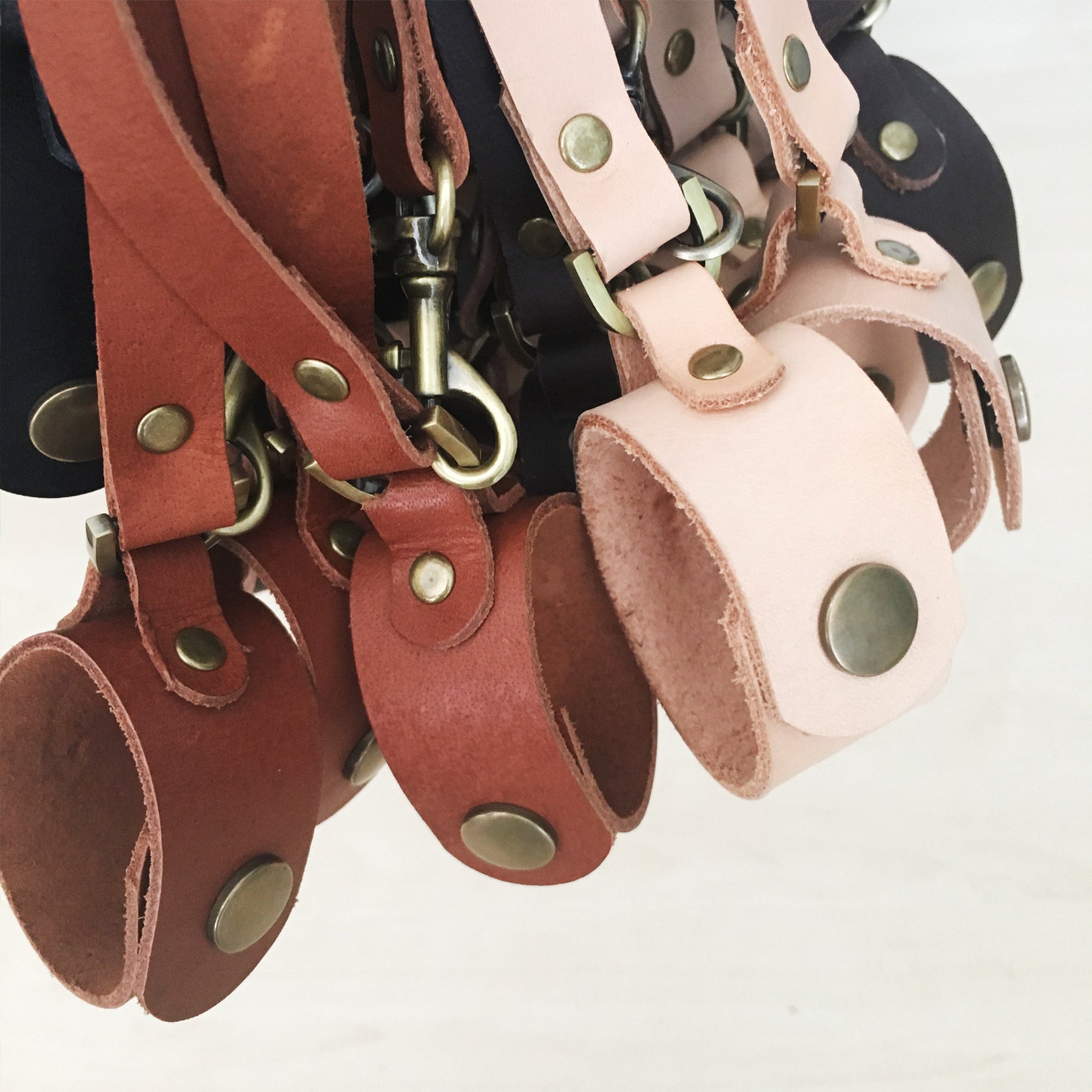 Leather Gloves Strap Glove Holder Leather Scarf Holder Gift Etsy