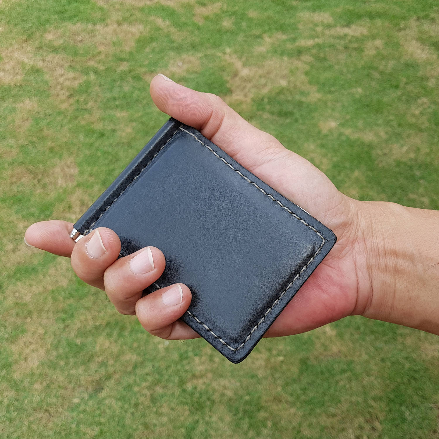 FREE SHIPPING Money Clip Wallet Mens Leather Wallet Leather Etsy UK