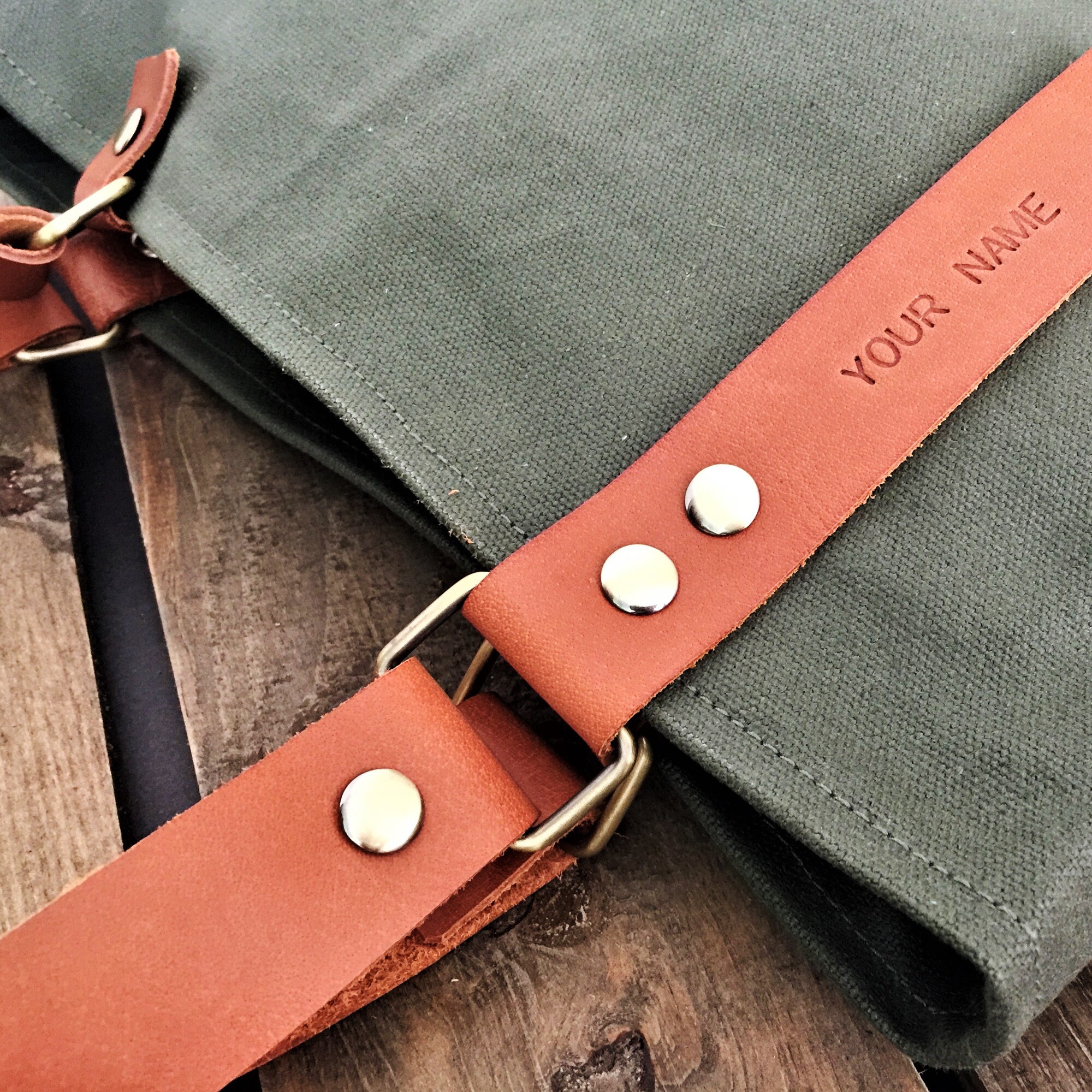 Tote Bag Shoulder Bag Personalized gift Leather Strap Bag Etsy