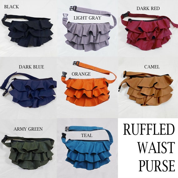 ruffle fanny pack