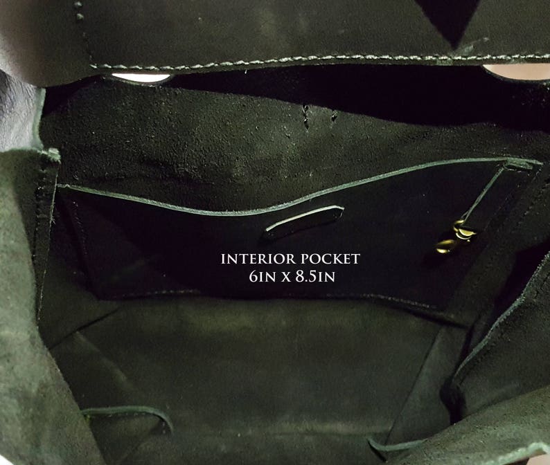 Brown and Beige Leather Bag KF60064