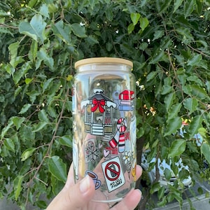 I Smell Snow Clear Glass