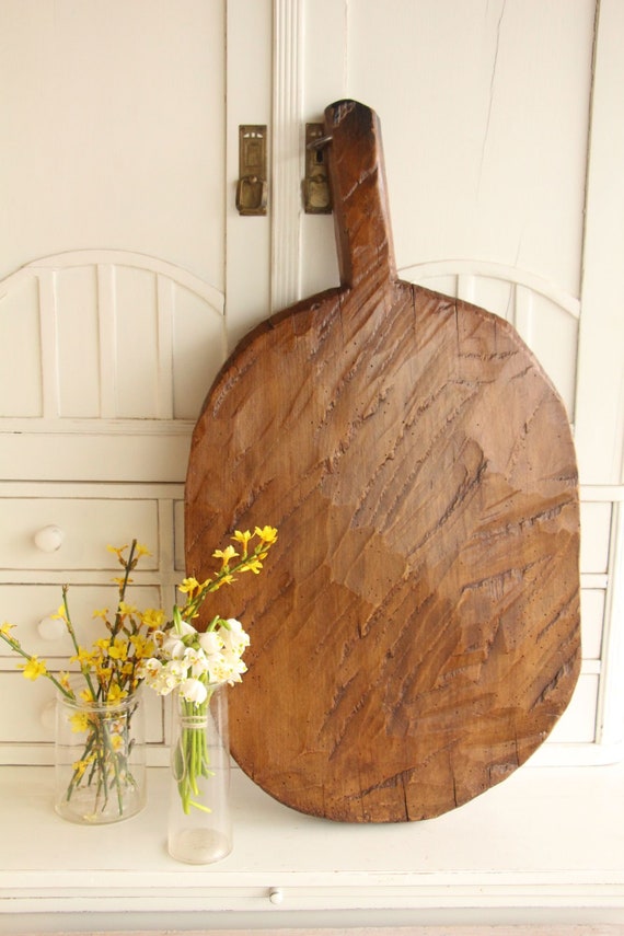 アンティークの手彫り木製カッティングボード タブレット A 566 - Etsy