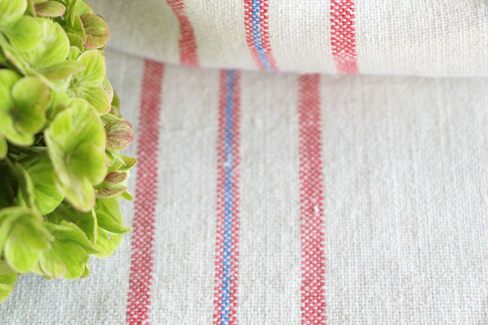 Rare Antique Linen Grain Sack Sewing Fabric KX 329 - Etsy
