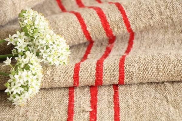 Antique French Linen Roll 2.07y Sewing Upholstery UW 084 - Etsy