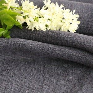dyed antique rare extra wide linen roll 1.96y upholstery sewing U 421