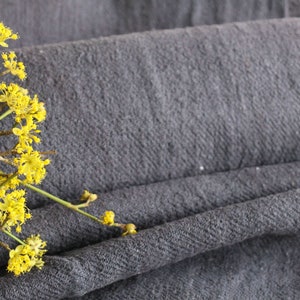 dyed antique european linen rolls bulk offer 6.34y U 721