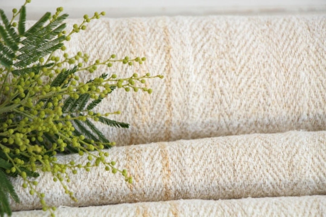 Linen Rool Antique European Linen Roll 4.04y Stair Runner Sewing Upholstery UW 328 ...