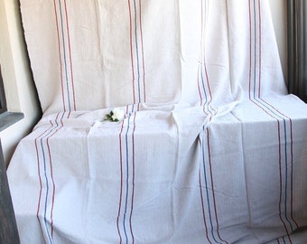 D 293: antique duvet cover BEDSPREAD throw, curtain, wedding gift, 141.73 inches long, blanket, ready made fabric