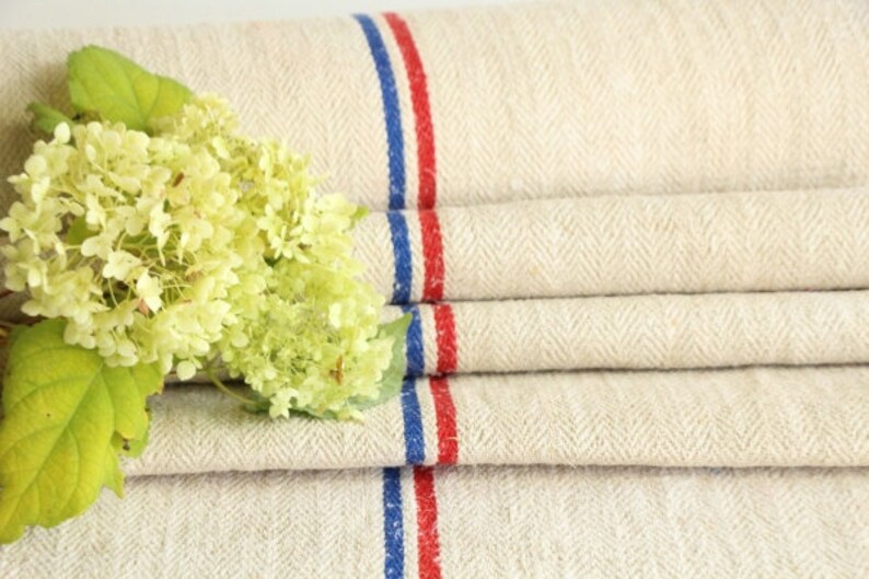 Antique French Linen Roll 4.81y Sewing Upholstery UW 219 A Etsy