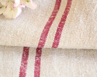 antique linen fabric 18.37y, bulk offer, upholstery, tablerunner fabric, UW 844
