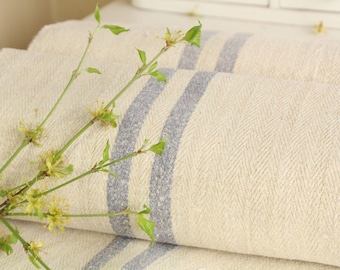 antique linen fabric, 18.04y, bulk offer, farmhouse decor, upholstery fabric, wabi sabi, Z 181