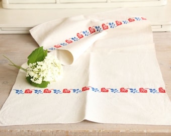 antique charming linen TOWEL A 202