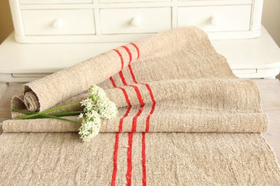 Antique French Linen Roll 2.07y Sewing Upholstery UW 084 - Etsy