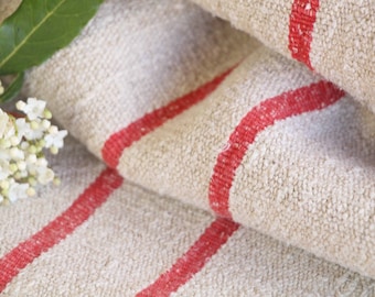 antique linen grain sack, natural fabric, cushion fabric, JX 644A