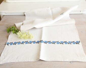 antique charming linen TOWEL A 208