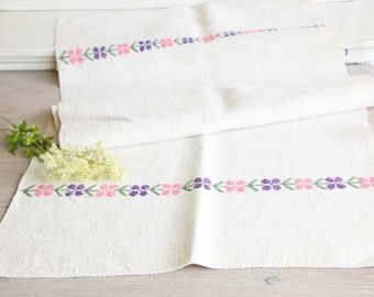 antique charming linen TOWEL A 209