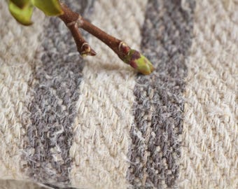 antique linen fabric, 10.50y, upholstery fabric, faded stripes, durabel, Z 180