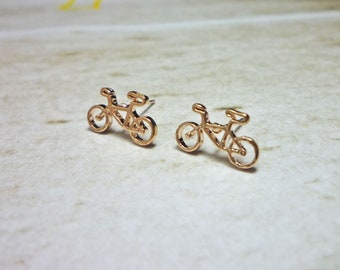 Pendientes de bicicleta, joyas de regalo para moteros