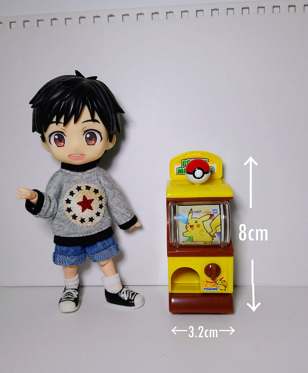 Bandai Pocket Monster Pokemon XY Gashapon Mini Vending Machine Movie 1 –  Lavits Figure