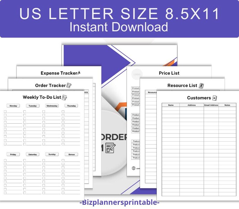 Free Printable Week Order Tracker Form.pdf Sign Order Form, Order Form, Order Form Template, Form Template, Order ...