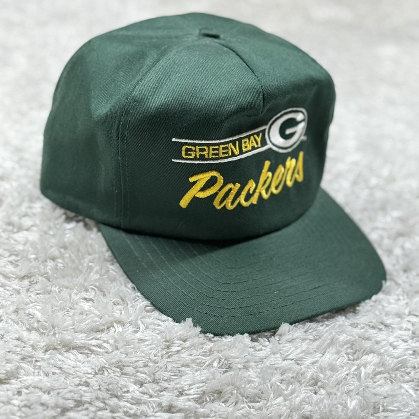 GREEN BAY PACKERS NFL 90s キャップ　ヴィンテージ Vintage 90s Green Bay Packers Hat Deadstock NFL Logo