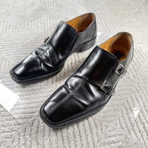 Mezlan Mens Dress Shoes Soft Black Leather Lace Up Cap Toe 10.5M Portofino mezlan derby dress shoes cap toe black | Mercari main image 4