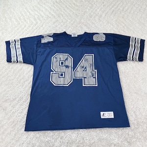 Vintage Dallas Cowboys Jersey Mens XL NFL Football Haley 94 LogoAthletic Trashed