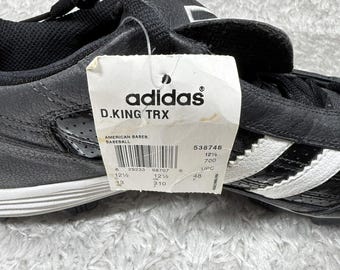 Vintage Adidas D King TRX Baseball Cleats Men Size 13  display picture 1
