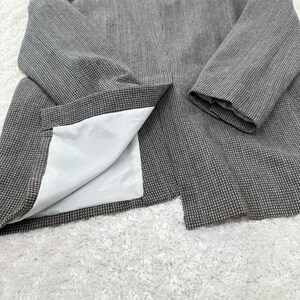 Jordache Blazer Herren 46L Leinen Wollmischung Vintage Jacke 90er 80er Jahre Academia Preppy Bild 3