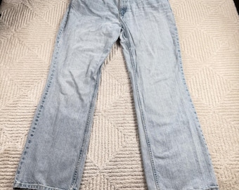 Levi Strauss Signature Bootcut Jeans Damen 18 Western VTG Y2K Distressed Mid Rise