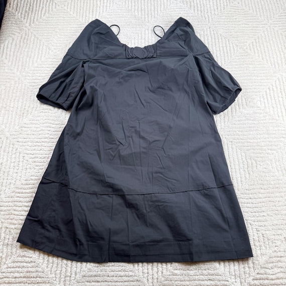 anna molinari black dress Mini Womens 8/10 M Quiet Luxury Babydoll Goth VTG Y2K Black and pink taffeta Shoe Size:13 USA Best Sellers NH August Wk 195