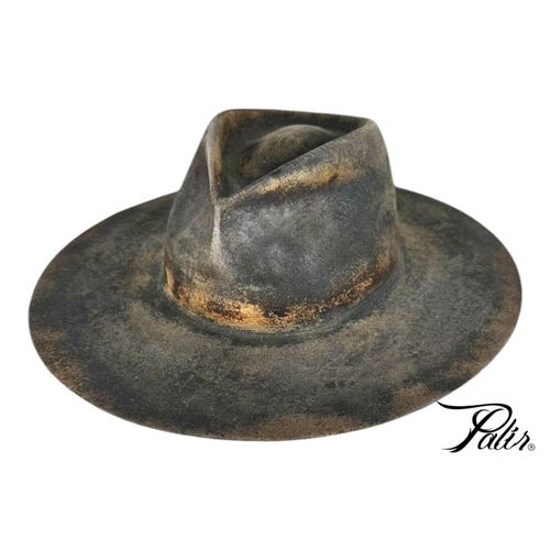 Raffaello Bettini Hat Cloche Womens Medium Wool Bow Studded  display picture 1