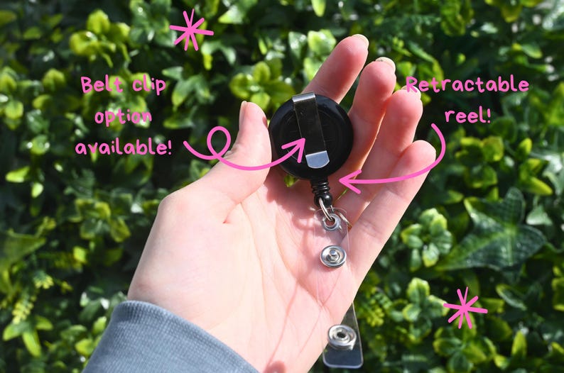Nurse, MD, CNA, badge reel, healthcare, pediatric image 4