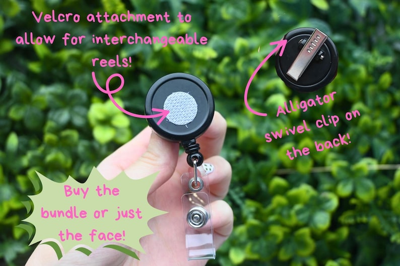 Nurse, MD, CNA, badge reel, healthcare, pediatric image 5