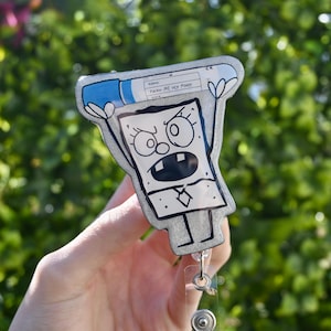 DoodleBob, Badge reel, Phlebotomist, RN, Healthcare
