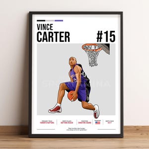 Vince carter poster - Etsy 日本