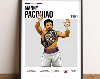 Manny Pacquiao - Etsy