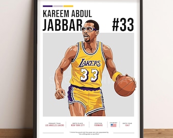 カリーム・アブドゥル・ジャバー Tシャツ バスケットボール選手 MVP