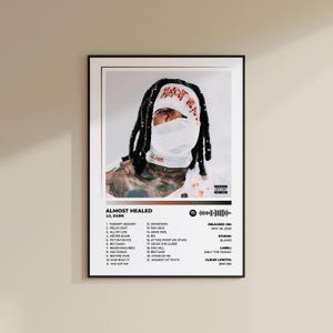 Lil Durk Almost Healed Album Cover Poster | Lil Durk Poster | Custom Album Art | Lil Durk Album | Digital Print | Almost Healed Poster Art