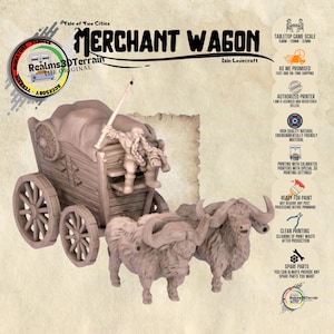 Merchant Wagon - Das Märchen zweier Städte -Dungeons and Dragons Tabletop RPGs/ D&D/ Wargaming / DND / Fantasy / Morgengraus / Pathfinder / Frostgrave