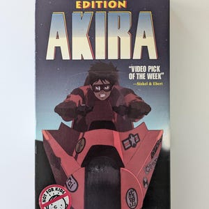 Vintage Akira VHS Movie 90s Letterbox Edition Rare Anime