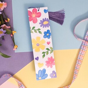 Spring Flower Bookmark
