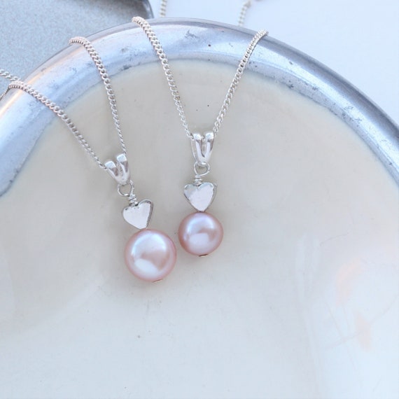 mother daughter pearl necklace
