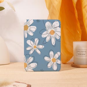 Clean Daisies Blue Kindle Case,Personalized Kindle Paperwhite Case,New Kindle Case,Kindle Paperwhite 12/11th case,Kindle 2024/Colorsoft