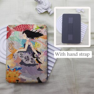 Cool Cartoon Girl Kindle Case,Personalized Kindle Paperwhite Case,New Kindle Case,Kindle paperwhite 12th/11th case,Kindle 2024/Colorsoft